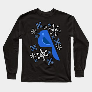 Winter Bird Long Sleeve T-Shirt